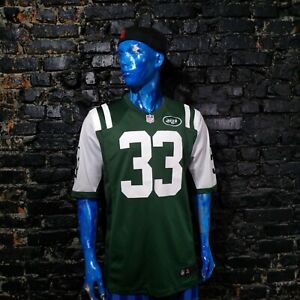 Jamal Adams New York Jets Jersey NFL Rugby Shirt Green Nike Polyester Mens SZ L