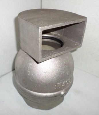 ⭐NEW ⭐  WADE RAIN AV400 4" PNEUMATIC CHECK VALVE/VENT ALUMINUM NOS - Image 1 of 4