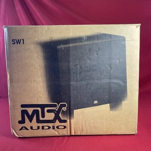 MTX AUDIO 10” SUBWOOFER AMPLIFIER FOR HOME SW1 New! - Picture 1 of 13