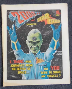 2000AD and Star Lord Comic Prog 92 25 November 78 Judge Dredd Nov 1978 - Picture 1 of 1