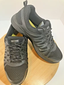 Zapatillas deportivas para mujer Brazos Fallon negras con puntera de acero talla 10 B ATSM F2413-18 EH - Imagen 1 de 16