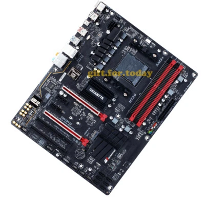 Gigabyte GA-970-GAMING Socket AM3/AM3+ AMD 970 DDR3 DIMM USB3.1 Motherboard ATX - Image 1 of 3
