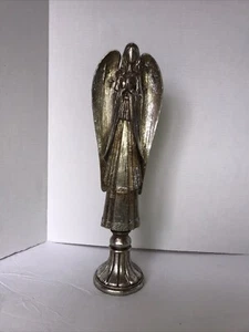 Beautiful Statue Of A Angel 17.5" Gold Toned . Tall Heavy. Elegant Collectible - Picture 1 of 8