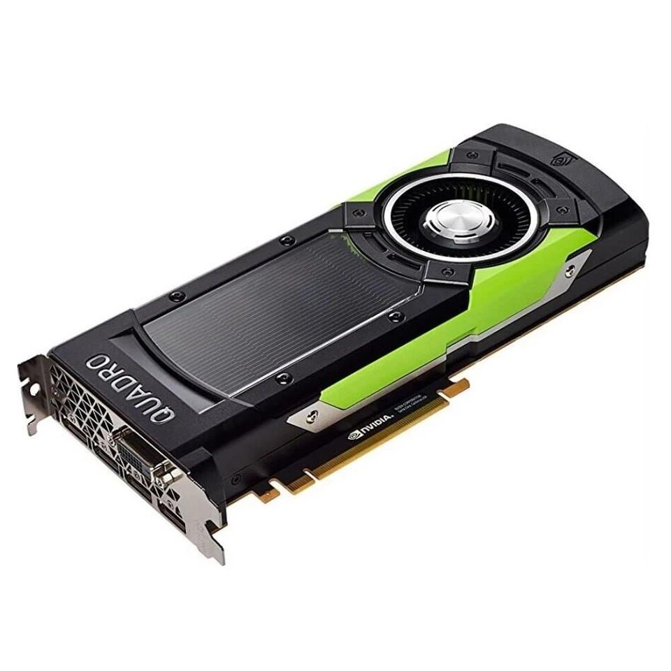 Nvidia Quadro GP100 16GB GPU HBM2 PCI-E 3.0 x16 Video Graphics Card - Image 1 of 1
