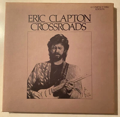 ERIC CLAPTON Crossroads Yardbirds Cream Derek & Dominos 4 x CD box set + booklet - Image 1 of 3