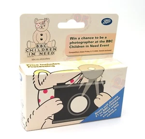 Stivali BBC bambini bisognosi macchina fotografica usa e getta 2005, mai usata - rivenditore UK - Foto 1 di 4