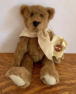 Vintage Jointed Teddy Bear 11” 90s Lansing Bears - Picture 1 of 8