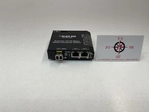 Black Box LBH100A-P-SLC 10/100 Mbps Media Converter Switch - Picture 1 of 9