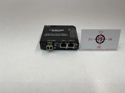 Black Box LBH100A-P-SLC 10/100 Mbps Media Converter Switch  - Image 1 of 4