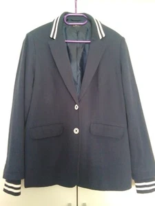 Sweatblazer dunkel blau Bon Prix Damen 46 guter Zustand keine Flecken/Löcher - Bild 1 von 9