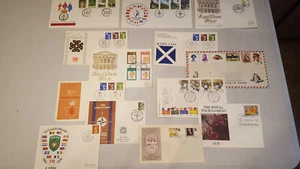 (Lot 356t ) Stamps - 13 First day Covers - Picture 1 of 1