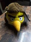 Star Wars Angry Birds 5" Han Solo Plush NO SOUND Yellow Bird Stuffed Animal