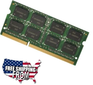 Computadora portátil Sodimm 4 GB DDR3 PC3-12800 1600 MHz memoria RAM 204 pines Apple y PC - Imagen 1 de 3