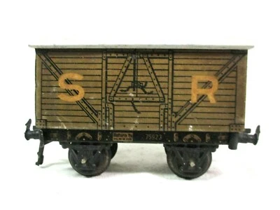 Bing SR 75923 O Gauge Covered Wagon Model Railway Freight Train (H-2) - Image 1 of 4