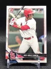 Jose ADOLIS GARCIA 2018 Bowman Prospects #BP121 1ST RC ROOKIE / Rangers