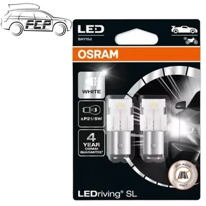 LEDriving 7528DWP-02B Non ECE Cool White 6000K OSRAM P21/5W NEW - Picture 1 of 3