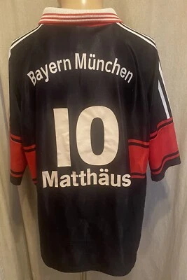 FC Bayern München Adidas Heim Trikot 1997-1999 "OPEL" + Nr.10 Matthäus Gr.XXL - Bild 1 von 4