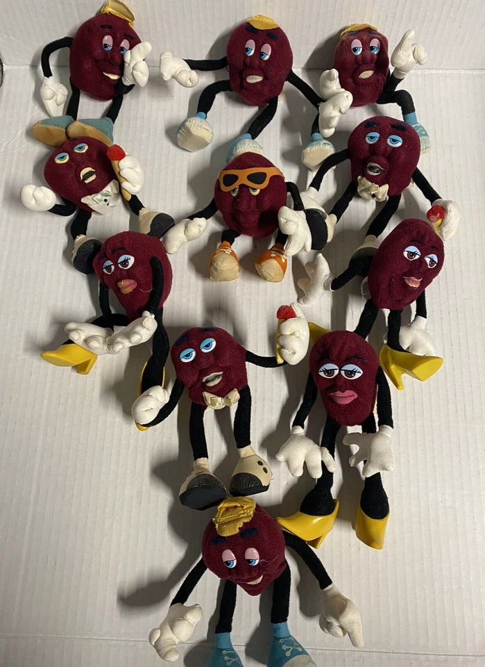 Eleven 1988 APPLAUSE (HARDEE'S) PELUCHE FLEXIBLE PASAS DE CALIFORNIA leer descripción Foto 1 de 4