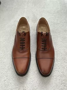 Church’s Dubai Oxford Brown Shoes - UK Size 8F - Picture 1 of 6