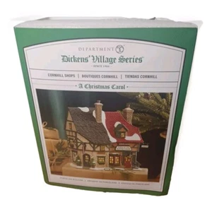Department 56 Christmas Carol Cornhill Shops 6011402 2023 Dickens Village Neu in OVP  - Bild 1 von 14