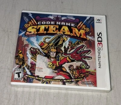Code Name: S.T.E.A.M. (Nintendo 3DS, 2015) NEW SEALED SHIPS FAST!!! - Image 1 of 2