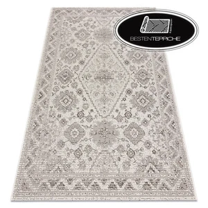 Moderne SISAL Teppich "COLOR" beige Rahmen Ornament einfach zu reinigen - Bild 1 von 6