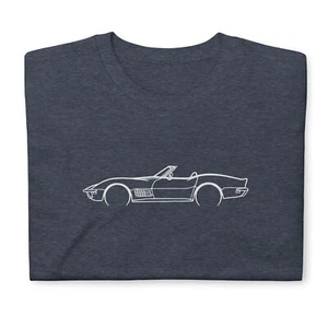 Camiseta de estilo suave para Chevrolet Corvette 71 propietarios de automóviles camiseta de regalo de cumpleaños - Imagen 1 de 10