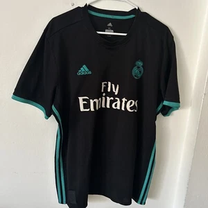 REAL MADRID 2017 2018 AWAY FOOTBALL SHIRT SOCCER JERSEY ADIDAS BR3543 sz XL MEN - Picture 1 of 14