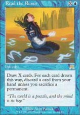 1x Read the Runes LP, English MTG Onslaught