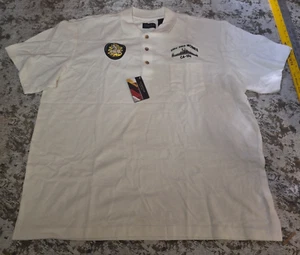 USS Des Moines CA-134 Navy Cruiser Ship Polo Shirt by Ultra Club Men's Size XL - Picture 1 of 7
