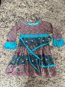 Flit & Flitter Boutique Girls Size 6 Dress EUC - Picture 1 of 3