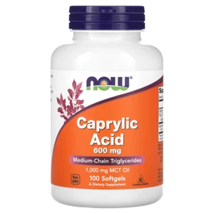 3 x Caprylic Acid, 600 mg, 100 Softgels(300 softs in total) - Picture 1 of 2