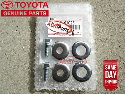 79 - 83 TOYOTA PICKUP REAR SHOCK ABSORBER BOLTS W/ WASHERS QTY 2 OEM NEW - Image 1 of 2