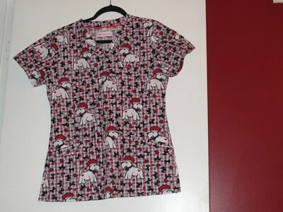 Blusa Médica Mujer White Cross XS / Snoopy / Corazones Foto 1 de 4