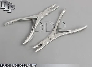 2 STCK. RUSKIN NAGETIERE 6 ZOLL STR + CVD ORTHOPÄDISCHE CHIRURGISCHE INSTRUMENTE - Bild 1 von 3