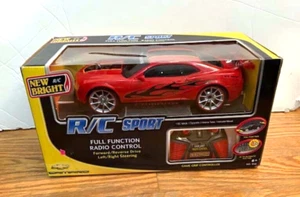 Bright RC Red Camaro Sport Car Full Function Radio Control 11” NEW SEALED Rare - Picture 1 of 2