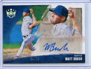 2022 DIAMOND KINGS #DKS-MB MATT BRASH AUTOGRAPH #38/75, SEATTLE MARINERS, 032223 - Picture 1 of 1