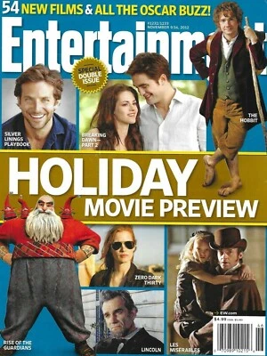 Entertainment Weekly Magazine Holiday Movie Preview Bradley Cooper Beatles 2012 - Image 1 of 4