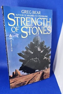 Signed* Greg Bear Strength Of Stones. Ace Books, Sci-fi 1981 - Picture 1 of 12