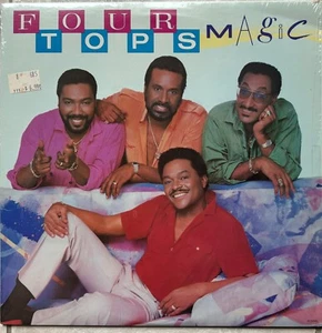 The Four Tops - Magic - 1985 - Vinyl LP w/ Shrink Wrap - Picture 1 of 3
