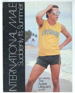 International Male Summer 8pgs Lifeguards Swimsuits Gay Style Catalog M25525 - Picture 1 of 1