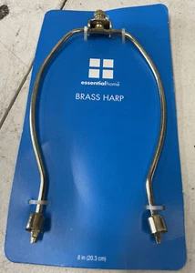 Essential Home 8 in. Lamp Harp - Brass - Picture 1 of 2