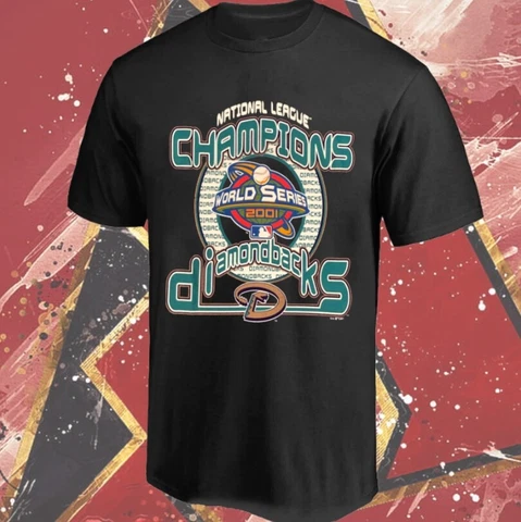 Arizona Diamondbacks WS Champions Baseball Sport Team Unisex T-shirt S-3xl Cover