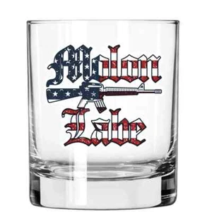 Lucky Shot 11 oz. Rocks Whisky Glas Molon Labe Americana Collection USA Made - Bild 1 von 6