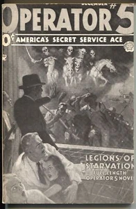 PULP: Operator #5 3/1980-Dimedia-reprints pulp of 12/1934-Legions of Starvat... - Picture 1 of 1