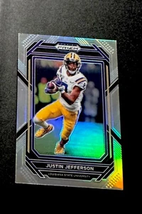2023 Panini Prizm Draft Picks - Silver Prizm #61 Justin Jefferson - Bild 1 von 2