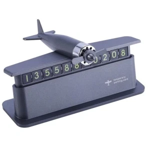 Temporary phone number parking card with aromatherapy stick plane - Foto 1 di 7