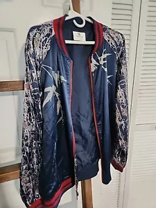 Standard Issue VTG Japanese STLYE jacket , rare design , bamboo , Y2K Gothic EUC - Picture 1 of 15