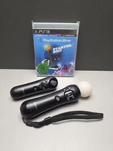MOVE & NAVIGATION CONTROLLER + STARTER DISC SET SONY PLAYSTATION 3 PAL PS3 - Foto 1 di 3