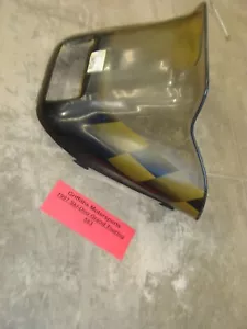 1997 SKIDOO Grand Touring 583 Cobra Powermadd yellow checker windshield 10313010 - Picture 1 of 15